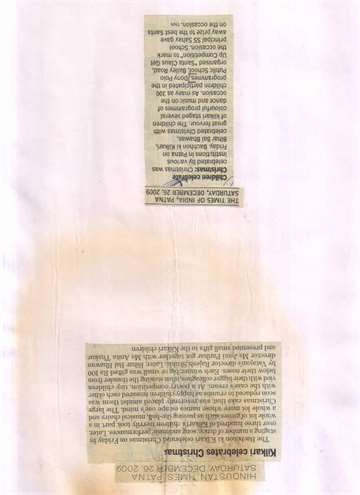 hindustan times of patna 26 dec 2009
