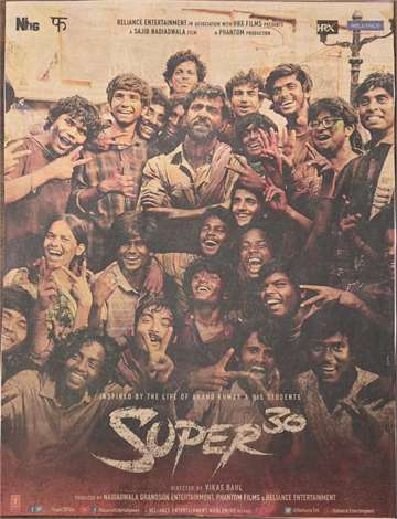 Super 30 poster 2019